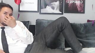 Sensual Dady hot masturbating Part 1 doing a Cam Show