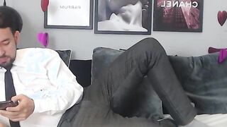 Sensual Dady hot masturbating Part 1 doing a Cam Show