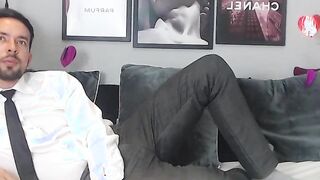 Sensual Dady hot masturbating Part 1 doing a Cam Show