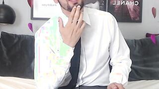 Sensual Dady hot masturbating Part 1 doing a Cam Show