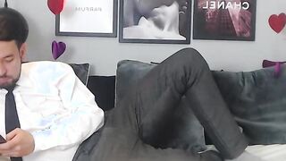 Sensual Dady hot masturbating Part 1 doing a Cam Show