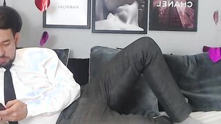 Sensual Dady hot masturbating Part 1 doing a Cam Show