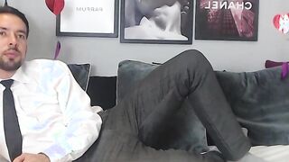 Sensual Dady hot masturbating Part 1 doing a Cam Show