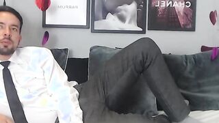 Sensual Dady hot masturbating Part 1 doing a Cam Show