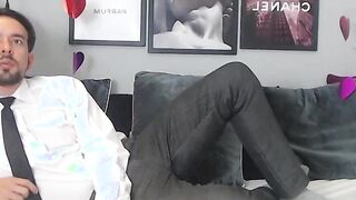 Sensual Dady hot masturbating Part 1 doing a Cam Show