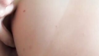 Hottie bikini-clad Latina tries anal sex into a public WC