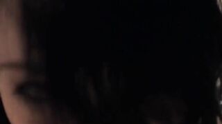 HOT gigantic-booty dark haired is caught in the shower on sex video