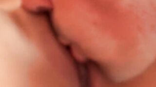 Playful blonde bombshell with a irresistible booty ride a big-penis
