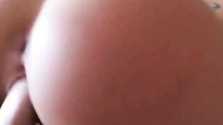 Sexsual and turned on dark haired gets nude out of her bikini make a sex clip