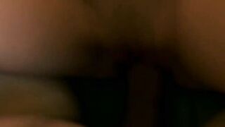 Pierced amateur with a pair of gigantic natural jugs makes a sex video
