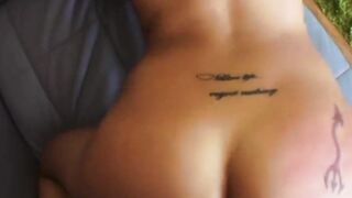 HOT Spanish wifey gets nude out of her yoga pants to ride dick