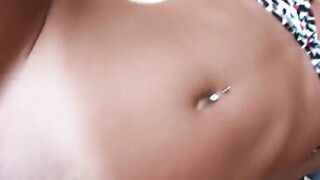 FIT blonde Beauty is invited over by her plowed buddy