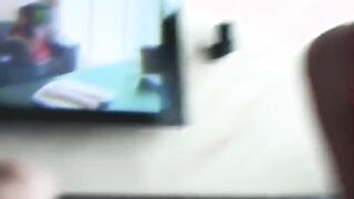Shy punk Women is very nervous at her casting couch audition