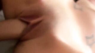 BOMBSHELL amateur is caught shaving by a hidden camera in her bathroom