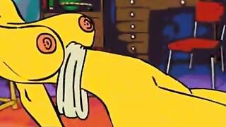 Marge Simpson swinger sexwife