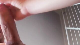 Thick gigantic-butt dark haired getting slammed inside her butt on the couch