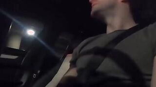 21yo Wet Hottie Winter Bell Sucks Cock on the Road