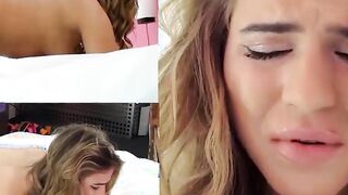 22yo Coed Haley Gets a Hard Cock in her Sweet Pussy
