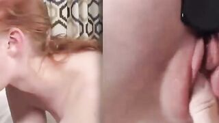 23yo first Timer Katie Carmine Cums 7 Ti