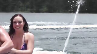 Mofos - goddess 3-way on the seadoo