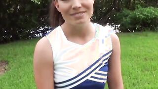 Mofos - goddess cheerleader sucks big cock