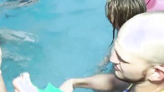 Mofos - Super Hot pool party sex party