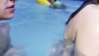 Mofos - Super Hot pool party sex party