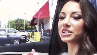 Mofos - Kinky Teen has some fun in the car