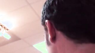 Mofos - eighteen Yo sucks dick inside the changing room