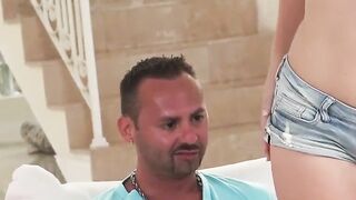 Mofos - Huge Tits barely legal Grinds Up On A Stranger