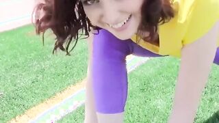 Mofos - Goddess track 18 yo Emma Ohara getting picked up