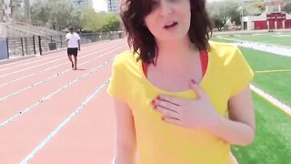 Mofos - Goddess track 18 yo Emma Ohara getting picked up