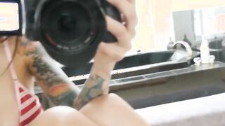 Mofos - Latina Sex Tapes - Inked Latina Goddess into Knee-Highs starring Stassi Sinclair
