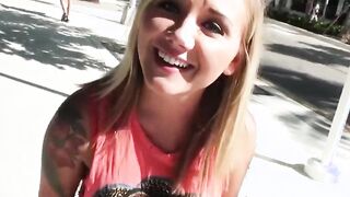 Lets Try Anal - Addison Grey loves Flashing,Posing and anal