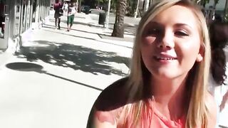 Lets Try Anal - Addison Grey loves Flashing,Posing and anal