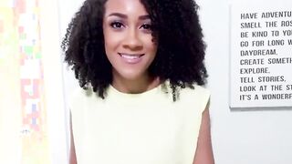 Mofos - Ebony Sex Tapes - Ariana Aimes - Huge Tit Black Light Beauty