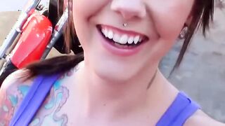 Mofos - Pervs On Patrol - Biker Cutie Boobnanza starring Ashton Pierce