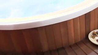 Mofos - Outdoors Pick Ups - Banging Her Coozy into the Jacuzzi starring Electra Angel