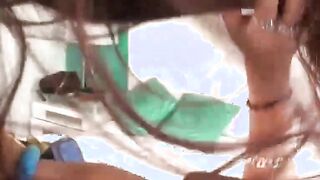 Mofos - Latina Sex Tapes - Itty Bitty Yellow String Bikini ,Layla Luxx