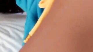 Mofos - Latina Sex Tapes - Itty Bitty Yellow String Bikini ,Layla Luxx