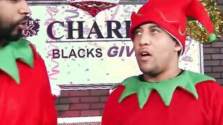Mofos - Milfs Like It Black - Gigantic Ds Merry Dickmas Special starring Sammy Brooks