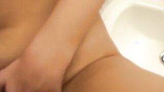 MOFOS - Molly Bennett and her bf make a sextape into the restroom