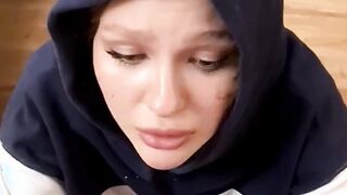 POV 'Please don't call the police' Caught the thief and fucked her in the ass. (With