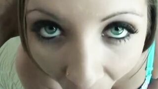 MOFOS - Cute bride to be Sasha Hall has some Pre-Wedding sucking