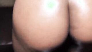 tatted up Bae raven swallows loves that suga skinny monster big black cock
