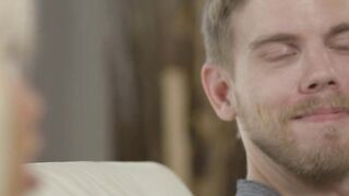 Busty stepsis rides and sucks stepbro
