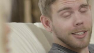 Busty stepsis rides and sucks stepbro
