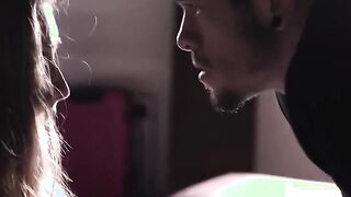 Busty teen babe is gangbanged by captors