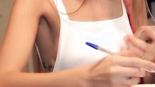 TURNED ON HOSTEL - Bombshell 19 yo Year Older Tiffany Tatum Doggy Banged! Into