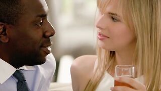 BLACKED - Blonde fiancée Jillian Janson getting long big black cock in